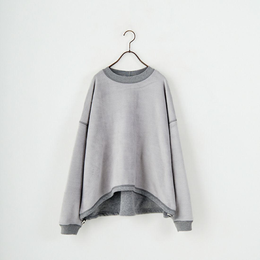 CLOCHE [クロシェ] 裏起毛リバーシブルロゴスウェット [55285703] ｸﾞﾚｰ