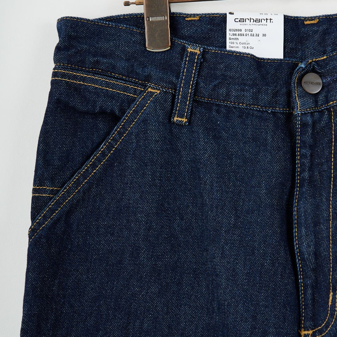 carhartt WIP [カーハートダブリューアイピー] デニムダブルニーパンツ [I032699] BLUE RINSE