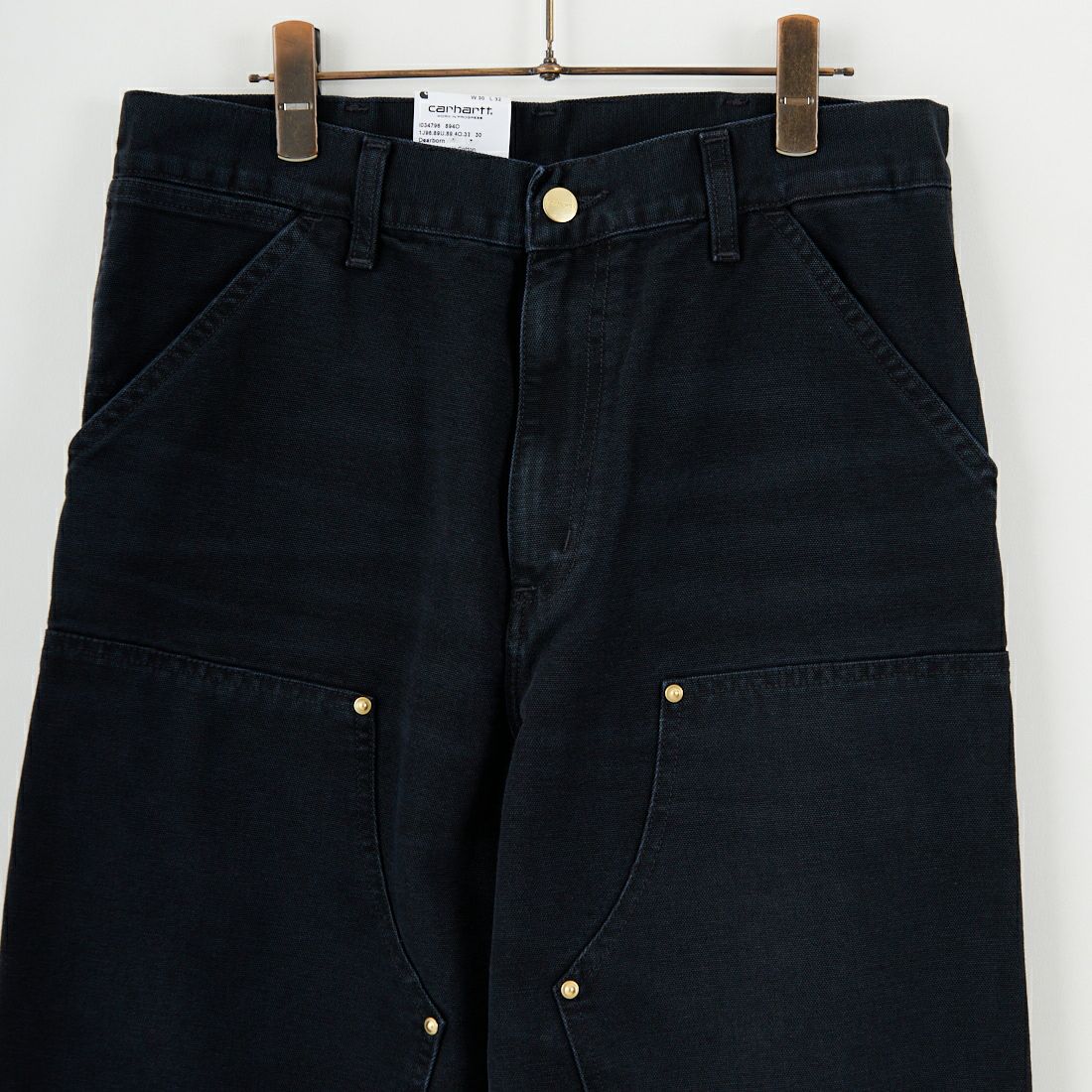 carhartt WIP [カーハートダブリューアイピー] ダブルニーパンツ [I034796] BLACK