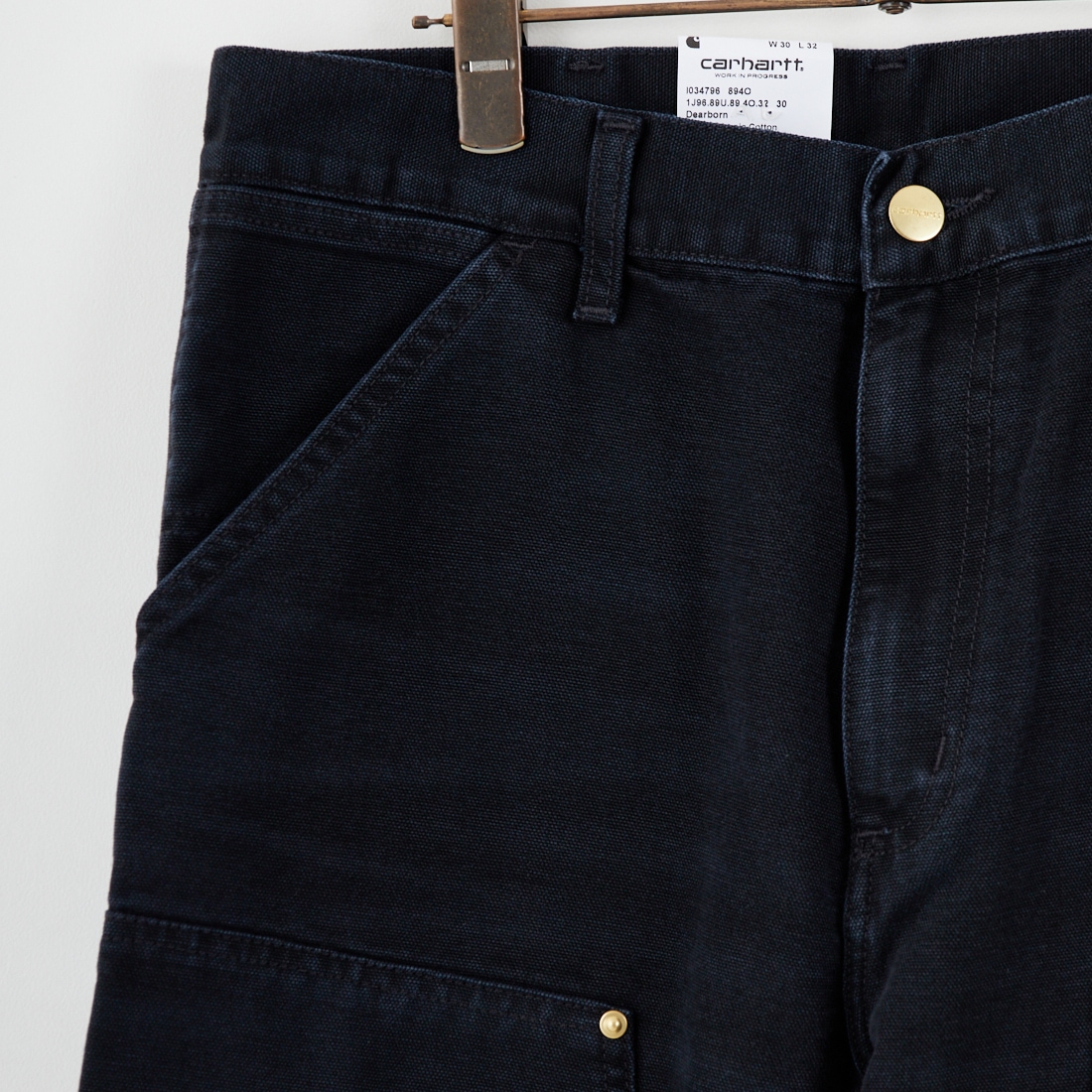 carhartt WIP [カーハートダブリューアイピー] ダブルニーパンツ [I034796] BLACK