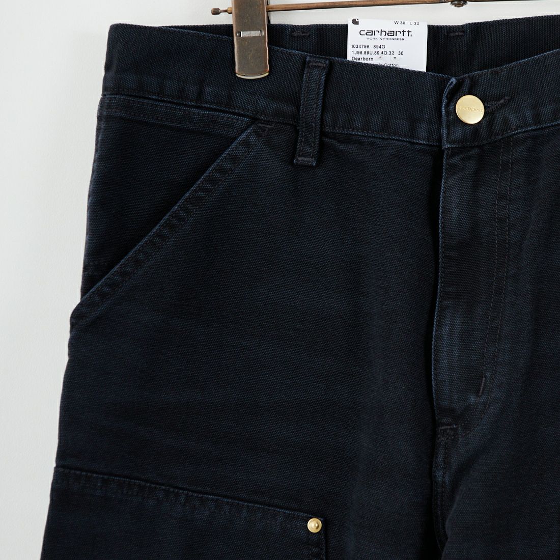 carhartt WIP [カーハートダブリューアイピー] ダブルニーパンツ [I034796] BLACK