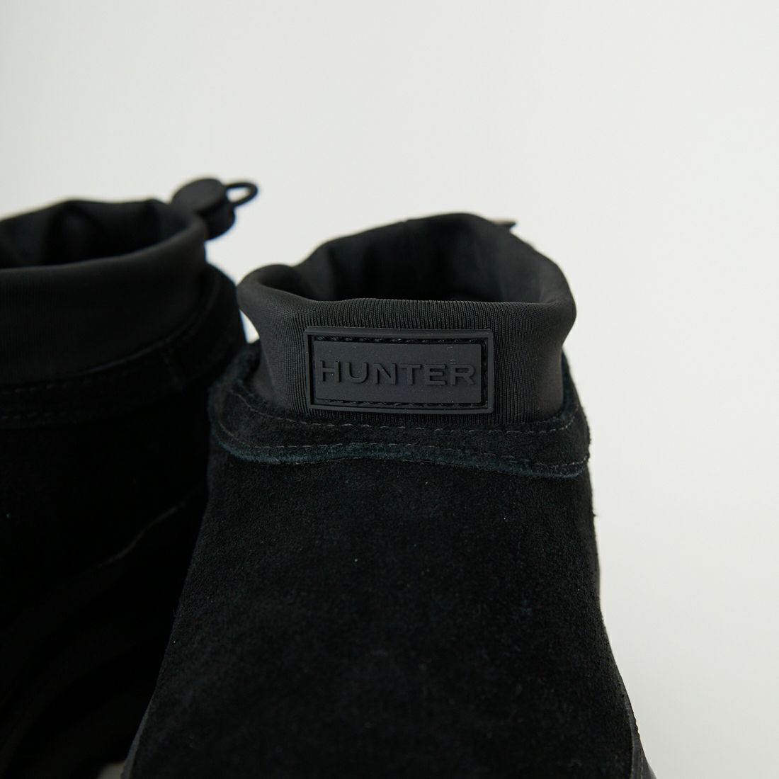 HUNTER [ハンター] トラベルフロー スエードトレーナー [UFF7116LEA] BLK