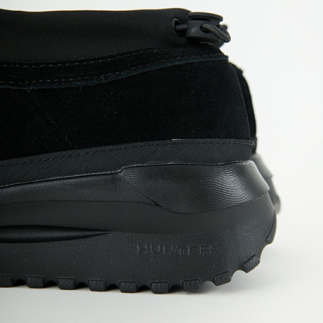 HUNTER [ハンター] トラベルフロー スエードトレーナー [UFF7116LEA] BLK