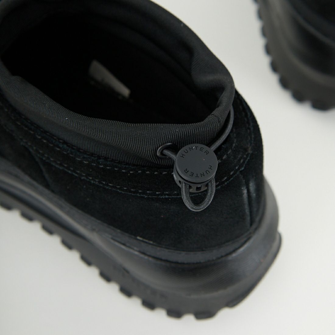 HUNTER [ハンター] トラベルフロー スエードトレーナー [UFF7116LEA] BLK