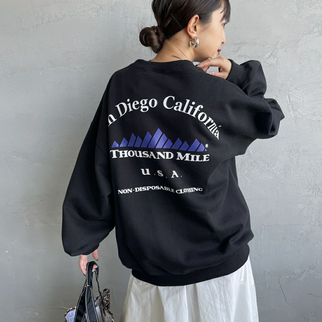 09 BLACK&&モデル身長：150cm 着用サイズ：S&&