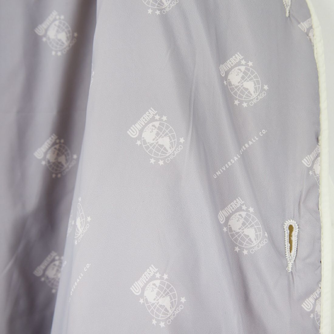 UNIVERSAL OVERALL [ユニバーサルオーバーオール] 別注 ボア切替 キルティングジャケット [U2532451IN-JF] IVORY