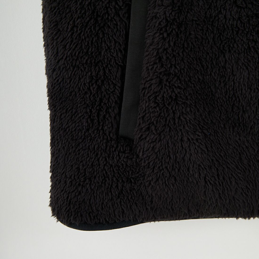 UNIVERSAL OVERALL [ユニバーサルオーバーオール] 別注 リバーシブルボアベスト [U2531401IN-JF] BLACK