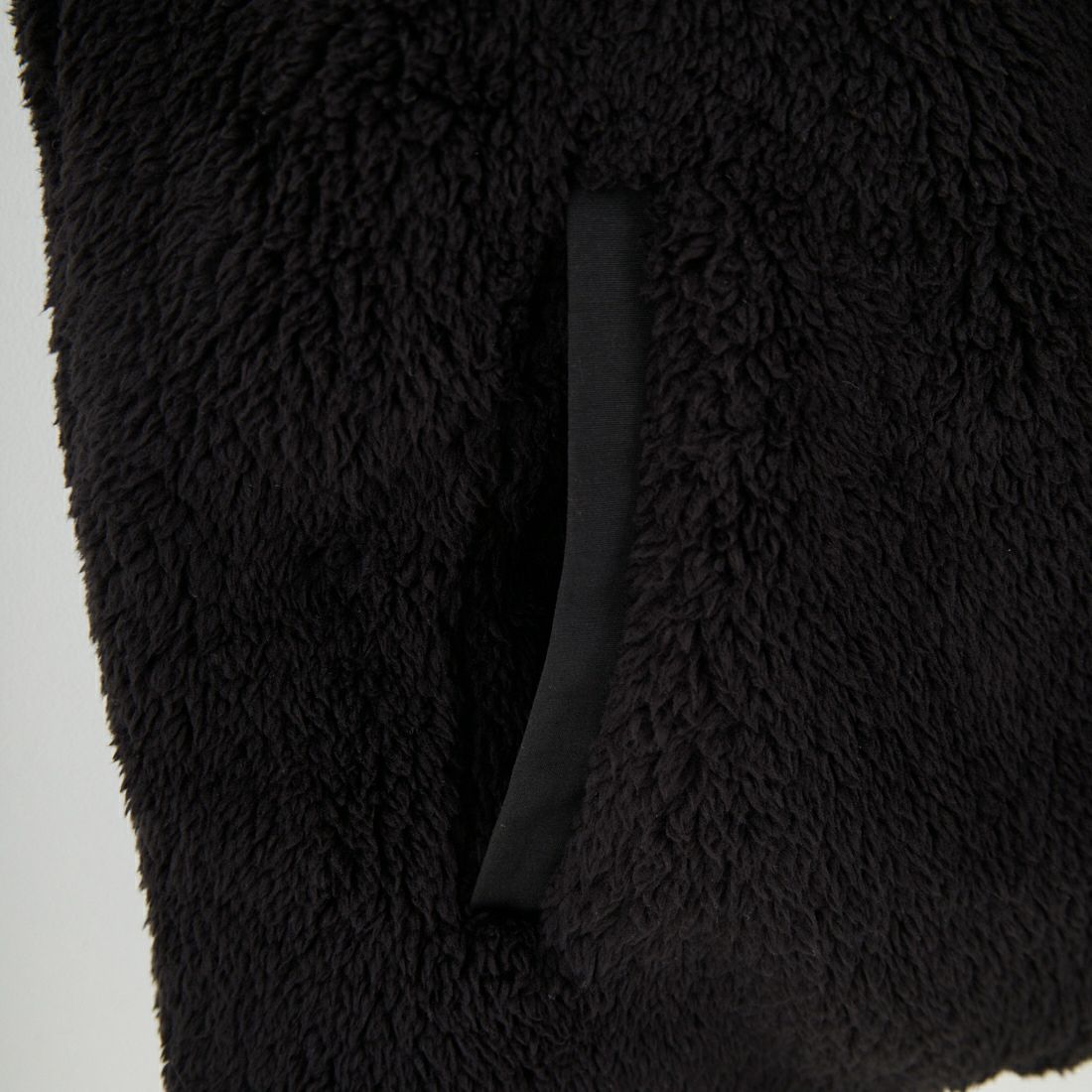 UNIVERSAL OVERALL [ユニバーサルオーバーオール] 別注 リバーシブルボアベスト [U2531401IN-JF] BLACK