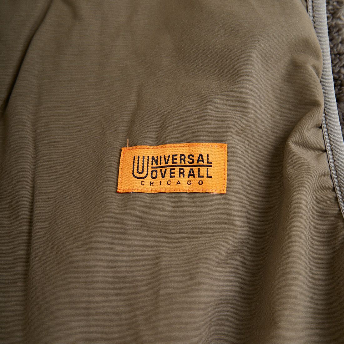 UNIVERSAL OVERALL [ユニバーサルオーバーオール] 別注 リバーシブルボアベスト [U2531401IN-JF] CHARCOAL