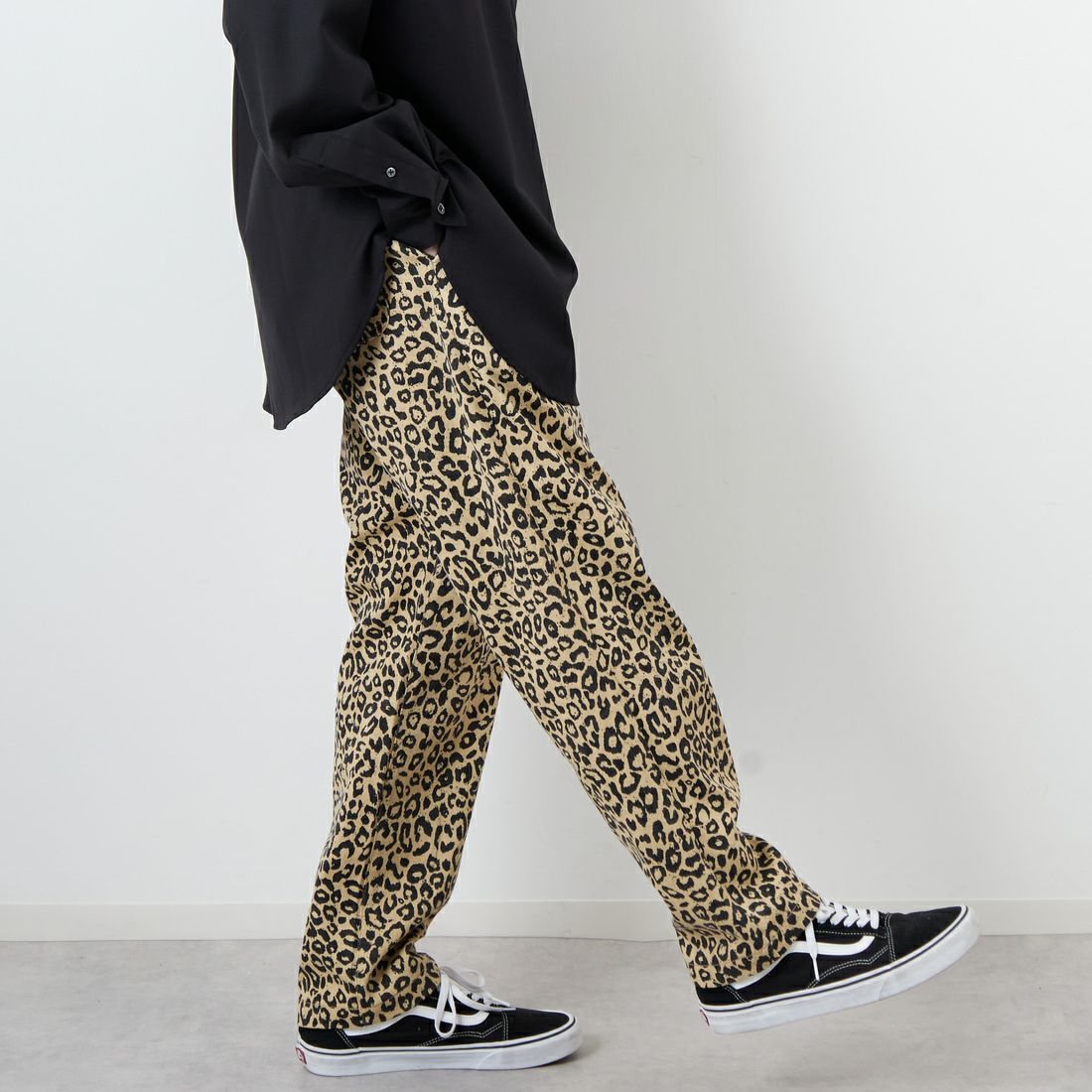 LEOPARD&&モデル身長：168cm 着用サイズ：S&&
