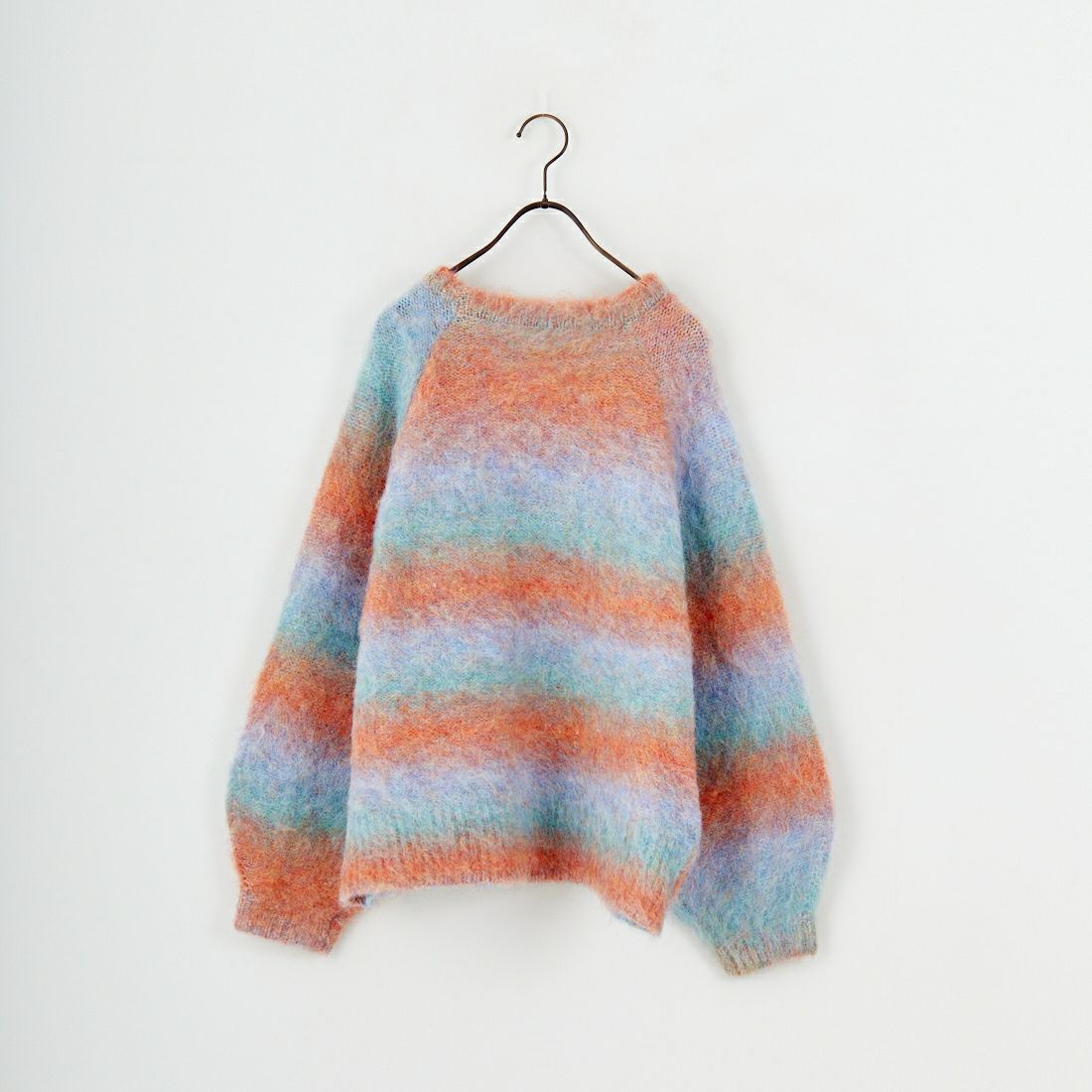 CLOCHE [クロシェ] マルチカラーニットトップス [55285552] ｵﾚﾝｼﾞ