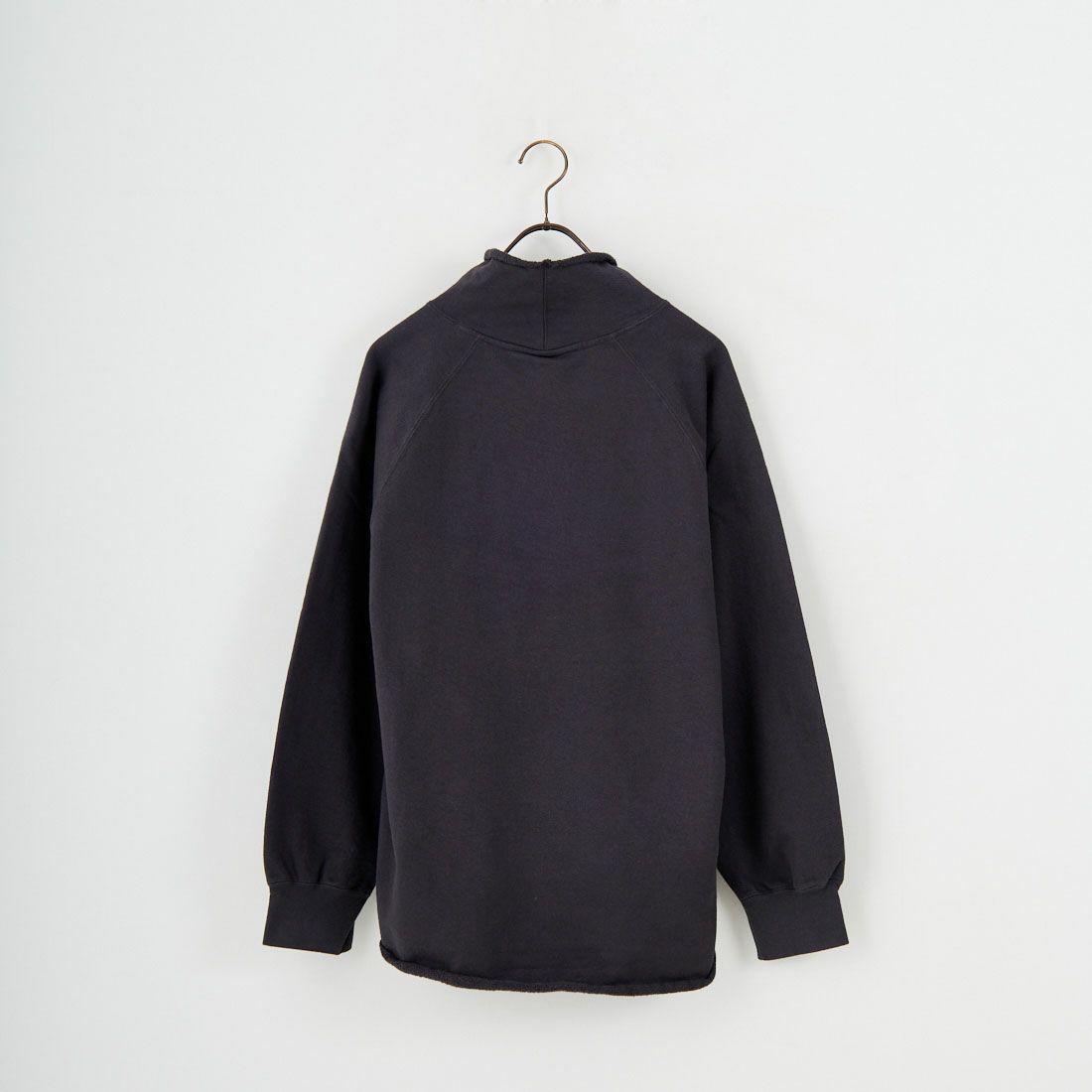 WALLA WALLA SPORT [ワラワラスポーツ] 13oz ロールネックスウェット [13OZ-ROLLNECK-TURTLE] USED BLACK