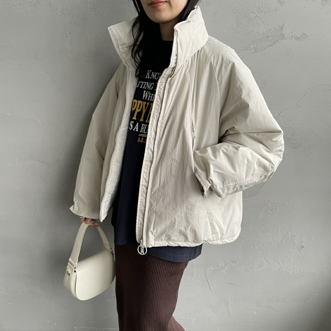 CEMENT&&モデル身長：160cm 着用サイズ：M&&