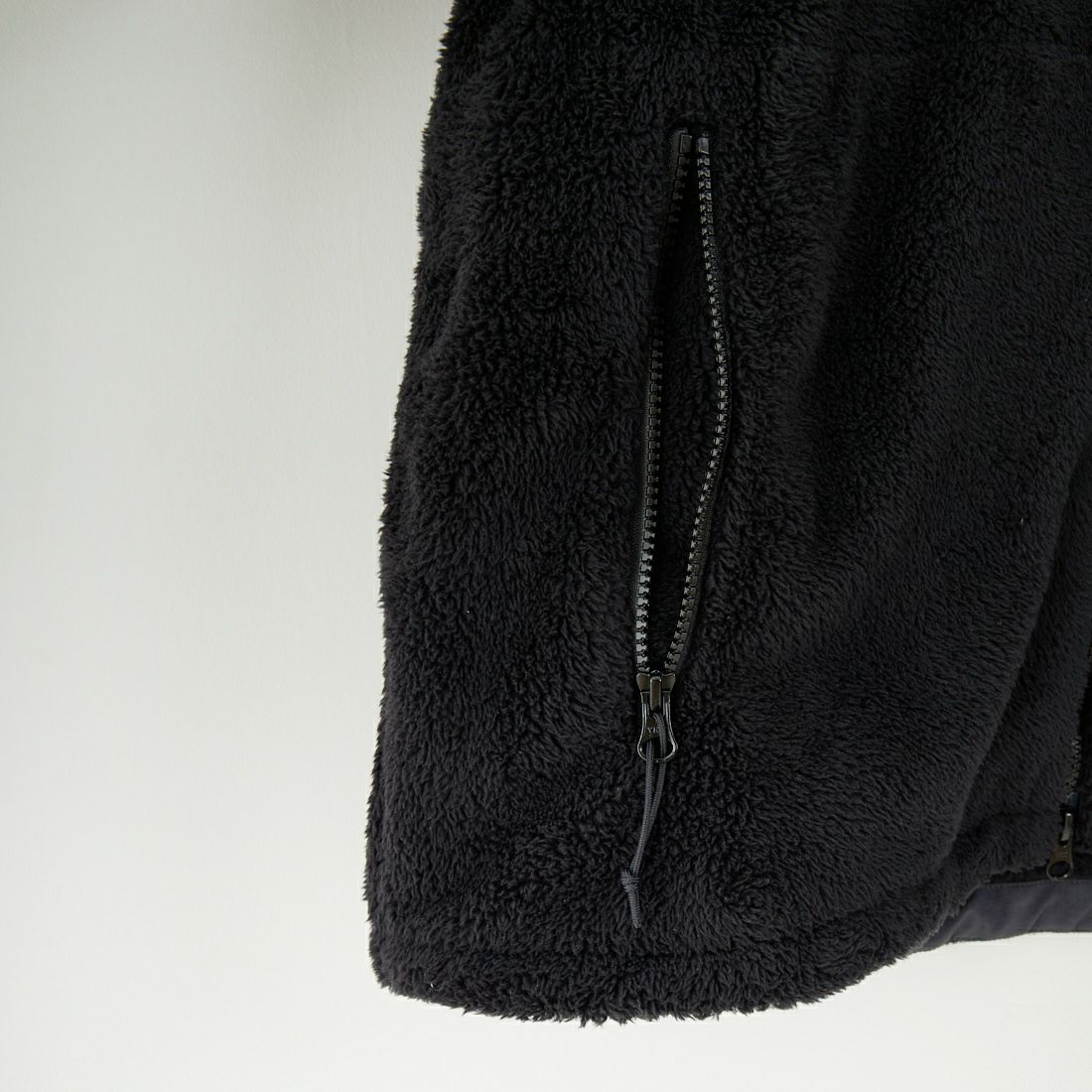 WILD THINGS [ワイルドシングス] LEVEL3 シャギージャケット [WT252-026] BLACK