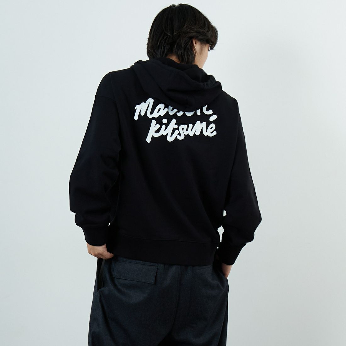 P199 BLACK&&モデル身長：179cm 着用サイズ：S&&