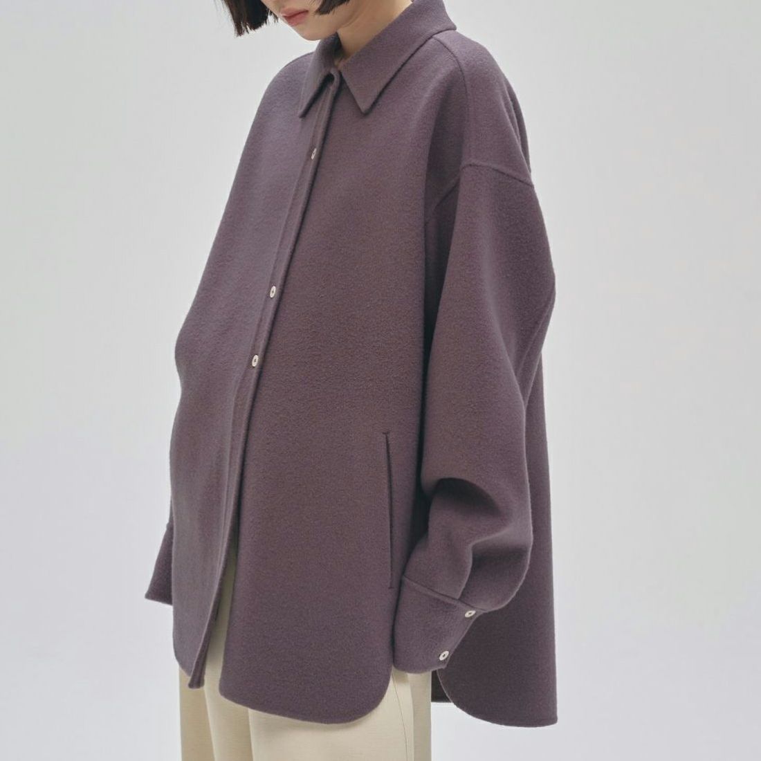 TODAYFUL [トゥデイフル] ウールシャツジャケット [12520415] S/BLU