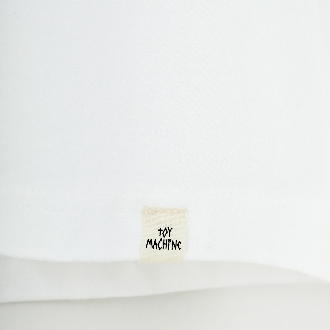 toy machine [トイマシーン] ウィングセクトロケット刺繍 ロングスリーブTシャツ [TMFFLT14] WHITE