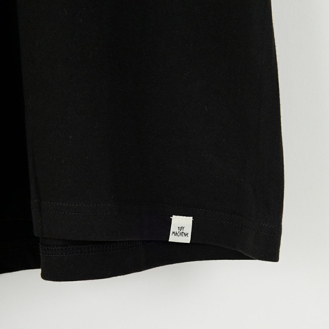 toy machine [トイマシーン] トイモンスター刺繍 ロングスリーブTシャツ [TMFFLT13] BLACK
