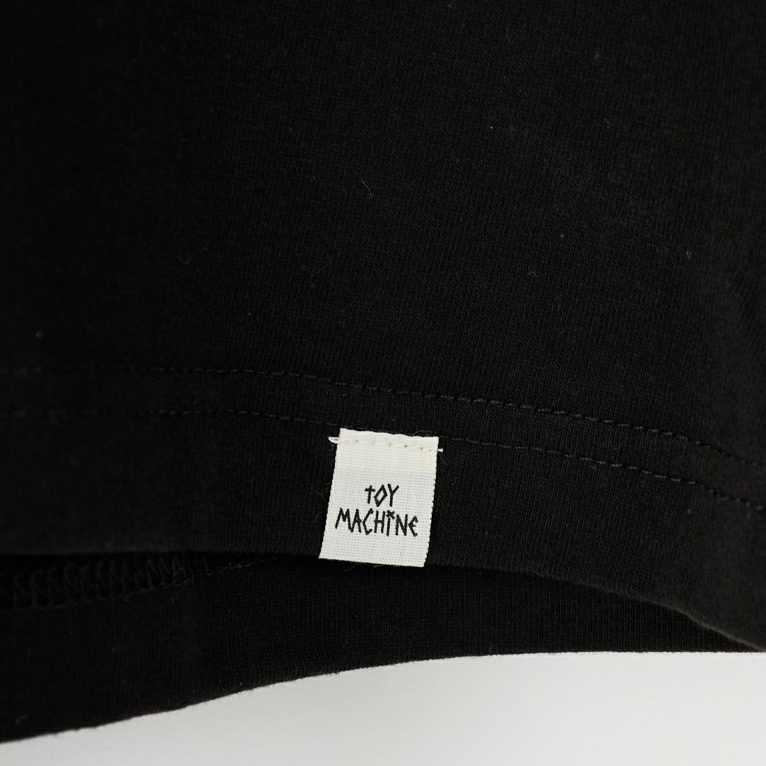 toy machine [トイマシーン] トイモンスター刺繍 ロングスリーブTシャツ [TMFFLT13] BLACK