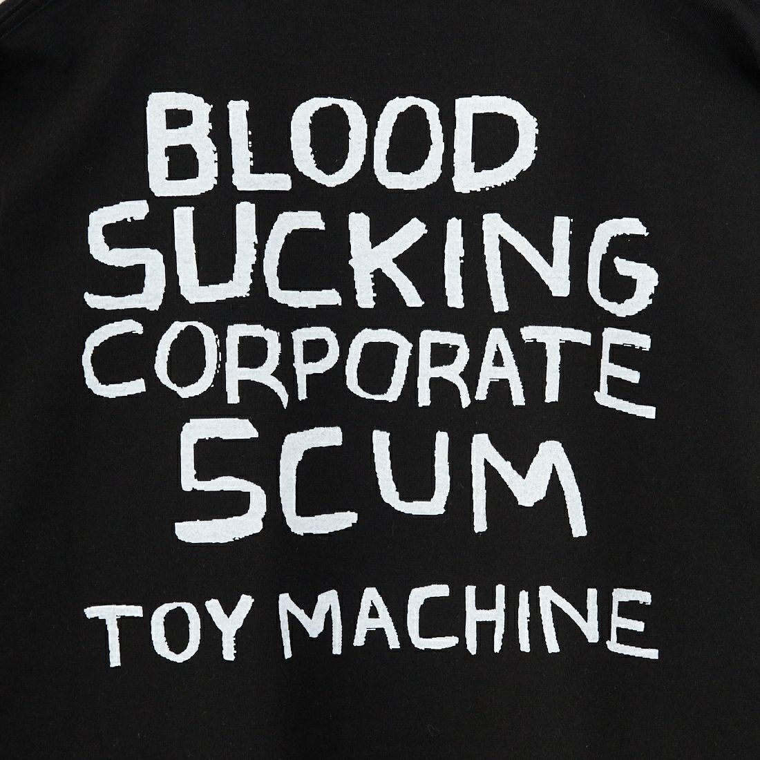 toy machine [トイマシーン] トイモンスター刺繍 ロングスリーブTシャツ [TMFFLT13] BLACK