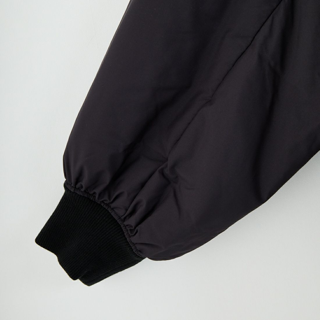 mizuiro ind [ミズイロインド] ワイドジップダウンブルゾン [3-270063] 99 BLACK