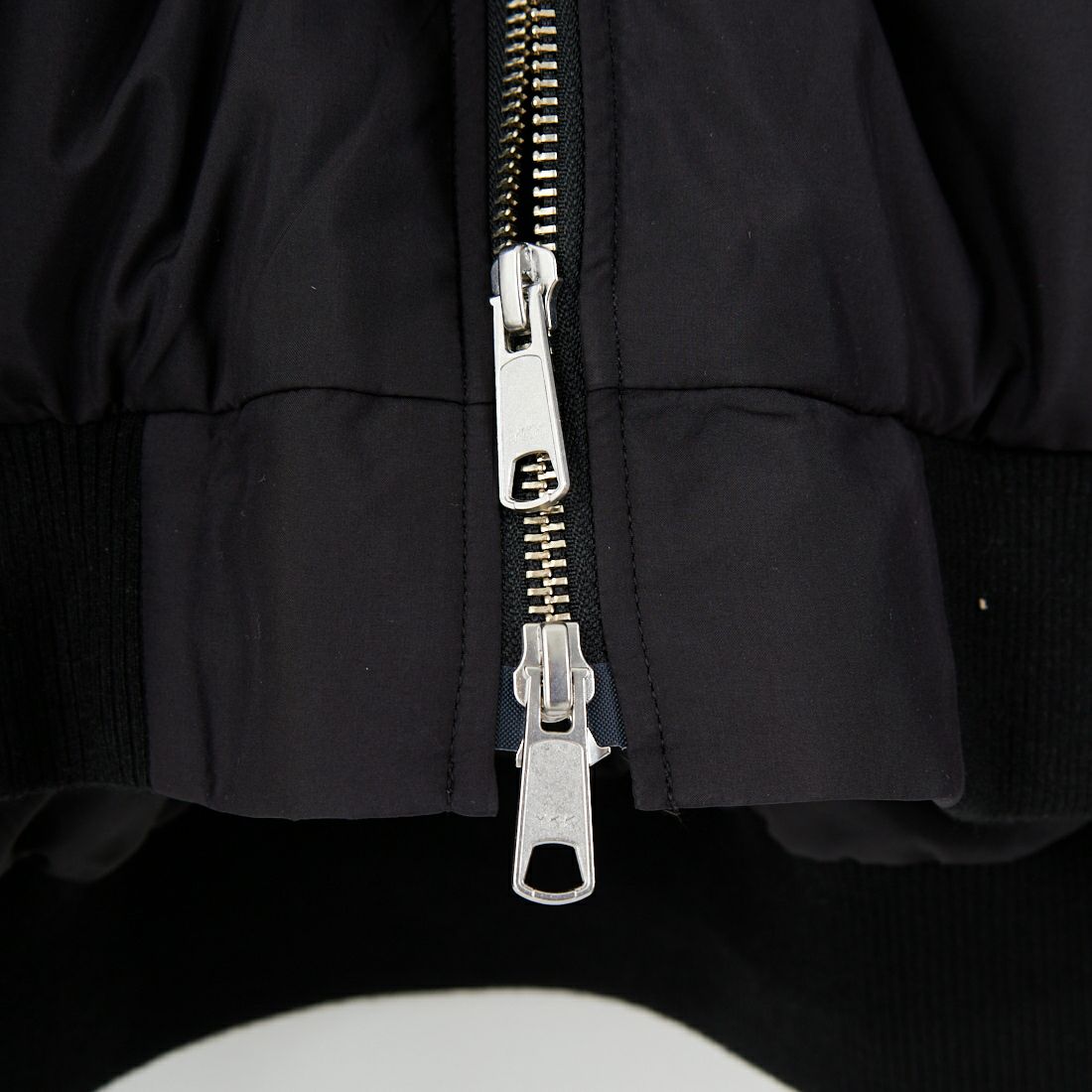 mizuiro ind [ミズイロインド] ワイドジップダウンブルゾン [3-270063] 99 BLACK