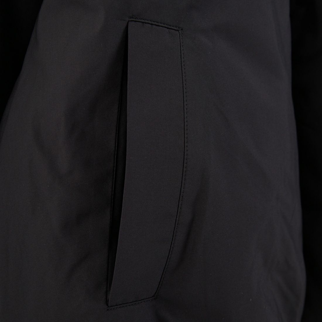 mizuiro ind [ミズイロインド] ワイドジップダウンブルゾン [3-270063] 99 BLACK