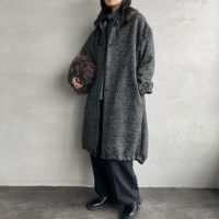 99 BLACK&&モデル身長：160cm 着用サイズ：F&&