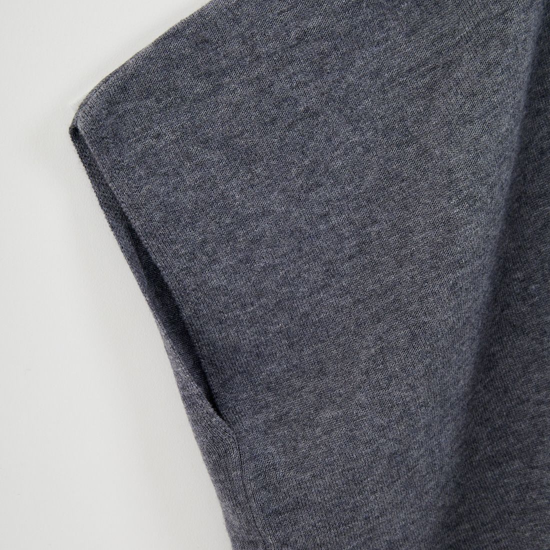 mizuiro ind [ミズイロインド] ポンチョライクプルオーバー [4-220101] 91 GRAY