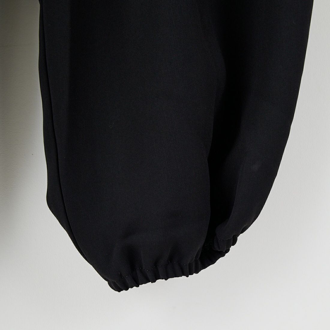 mizuiro ind [ミズイロインド] ドローストリングヘムパンツ [4-260062] 99 BLACK