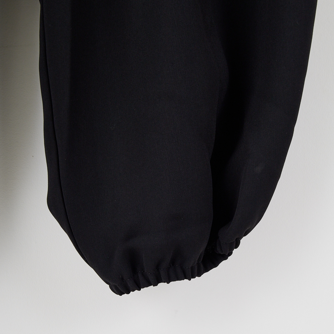 mizuiro ind [ミズイロインド] ドローストリングヘムパンツ [4-260062] 99 BLACK