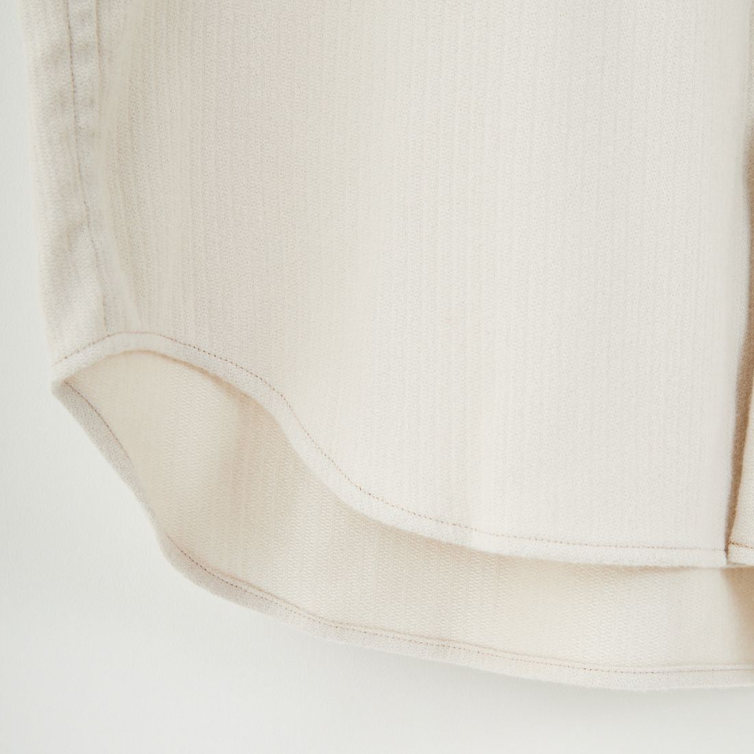 STILL BY HAND [スティルバイハンド] コットンピケバンドカラーシャツ [SH01254] ECRU