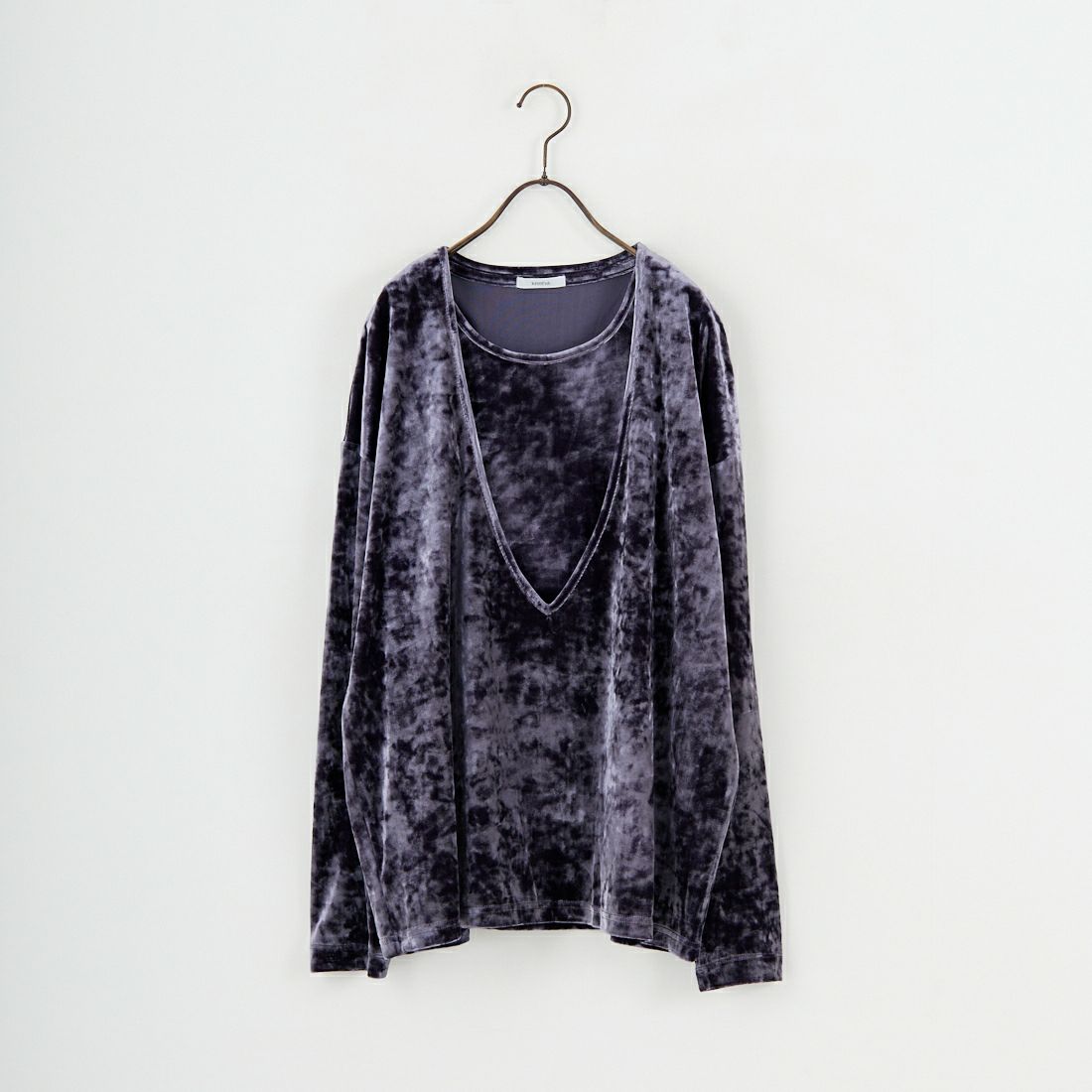 keena [キーナ] ベルベットセットトップス [SKJ-25050W] D.GRAY