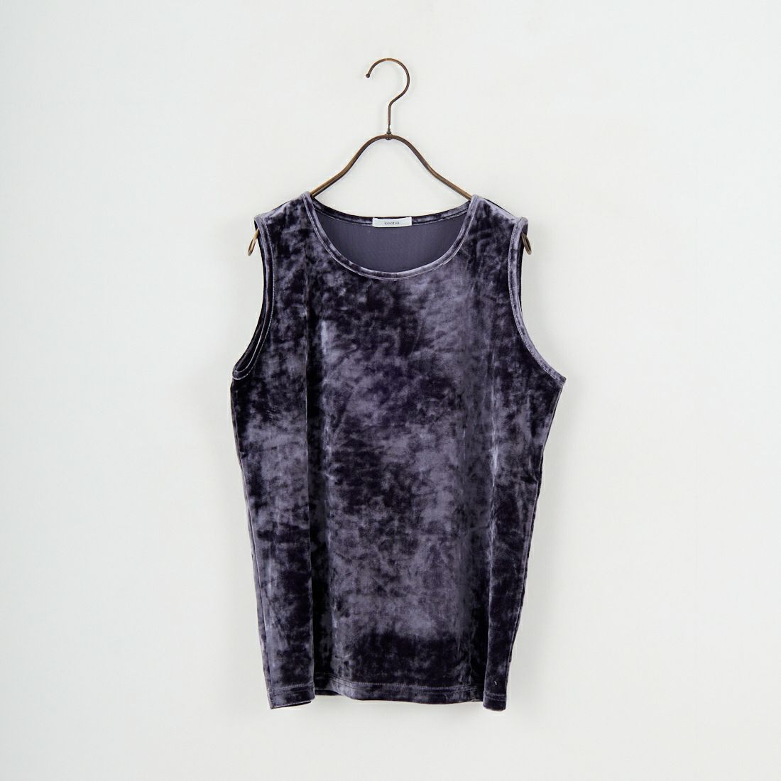 keena [キーナ] ベルベットセットトップス [SKJ-25050W] D.GRAY