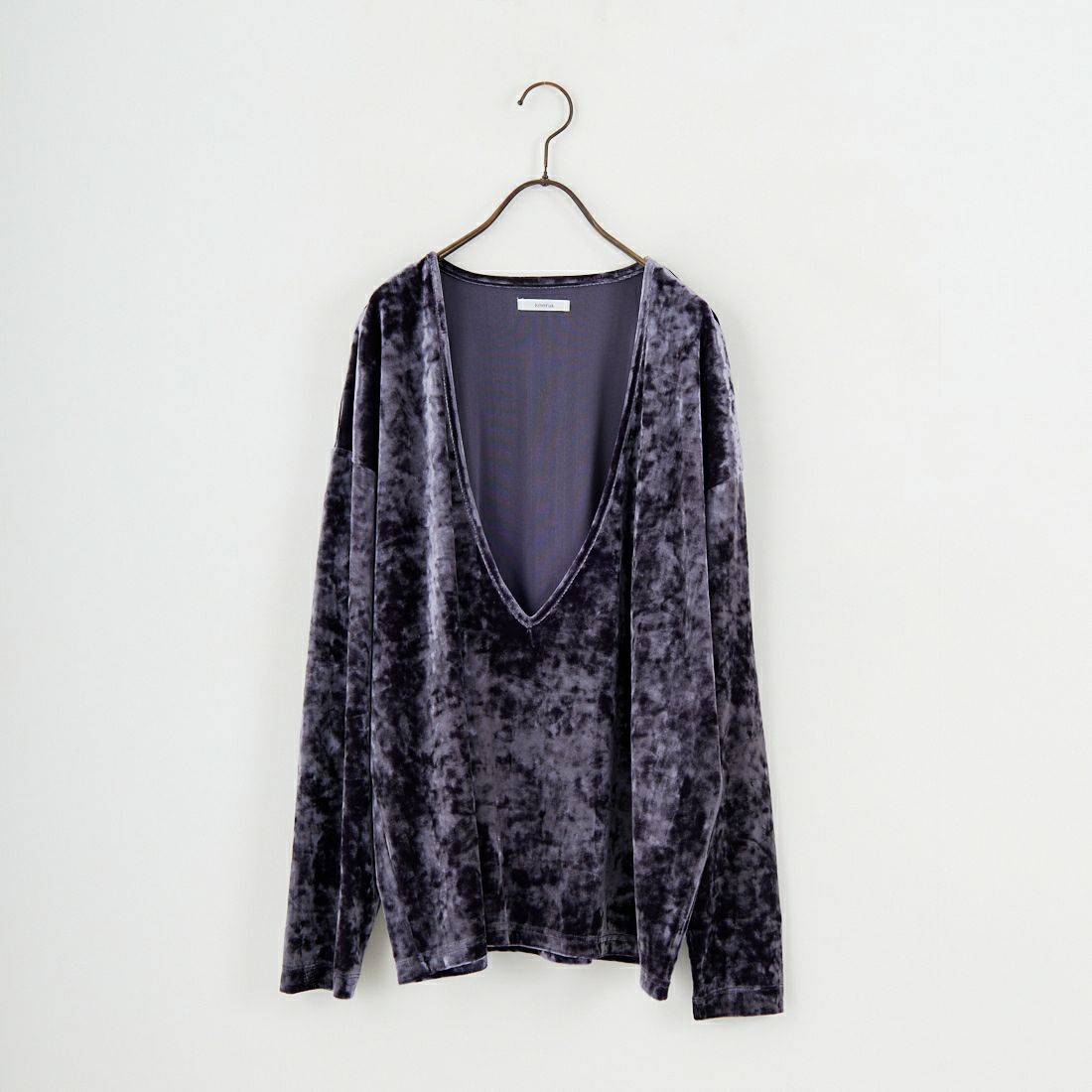 keena [キーナ] ベルベットセットトップス [SKJ-25050W] D.GRAY