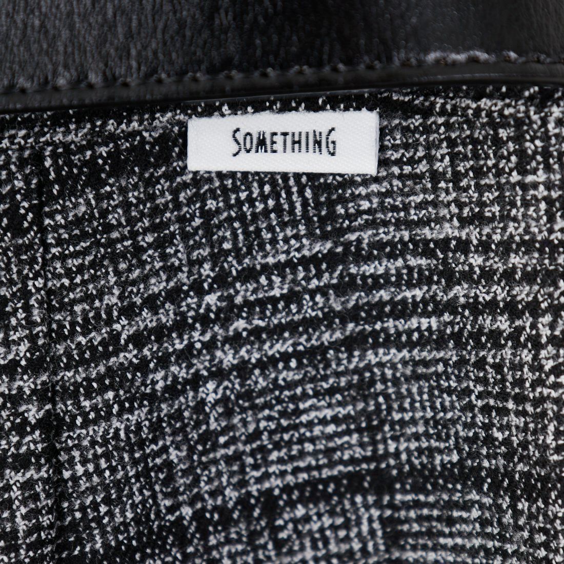 SOMETHING [サムシング] 別注 ベルト付きタックワイドパンツ [SN765W-JF] 9591 G.CHK