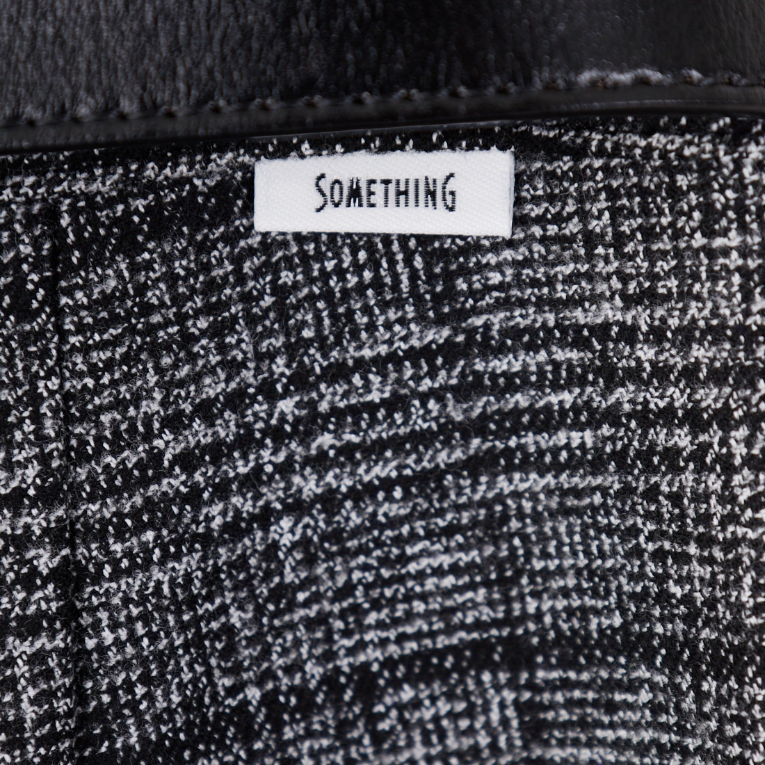 SOMETHING [サムシング] 別注 ベルト付きタックワイドパンツ [SN765W-JF] 9591 G.CHK