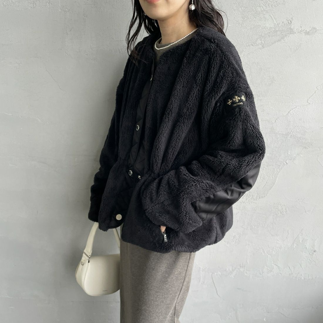 BLACK&&モデル身長：160cm 着用サイズ：1&&