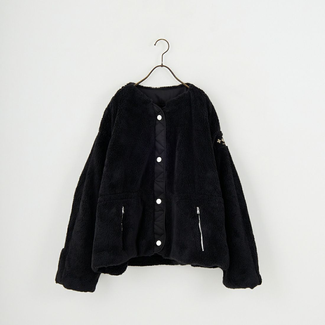 TATRAS [タトラス] ANNABELLA/アナベラ ボアブルゾン [LJXA0363033588] BLACK