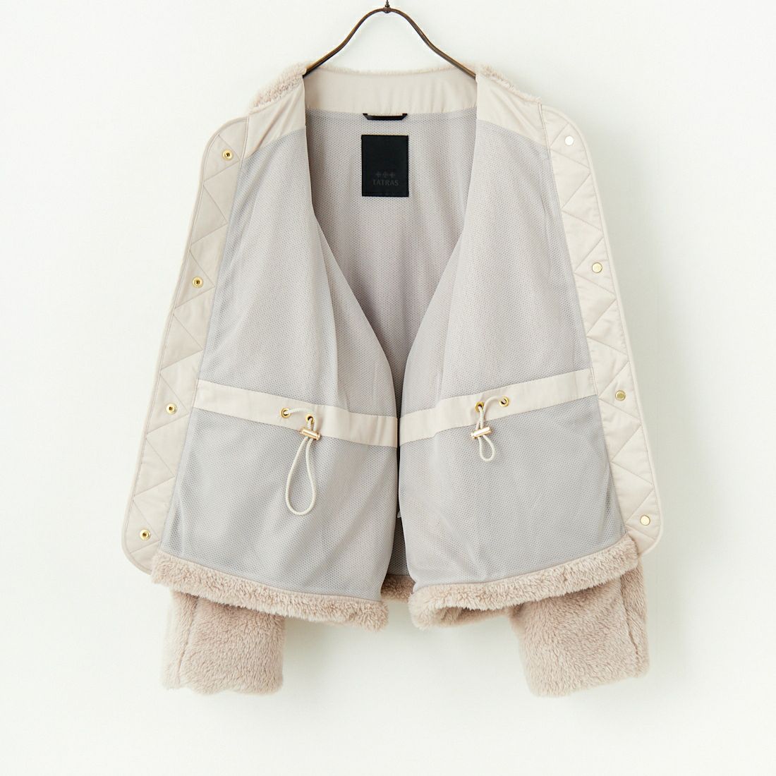 TATRAS [タトラス] ANNABELLA/アナベラ ボアブルゾン [LJXA0363033588] L.GRAY