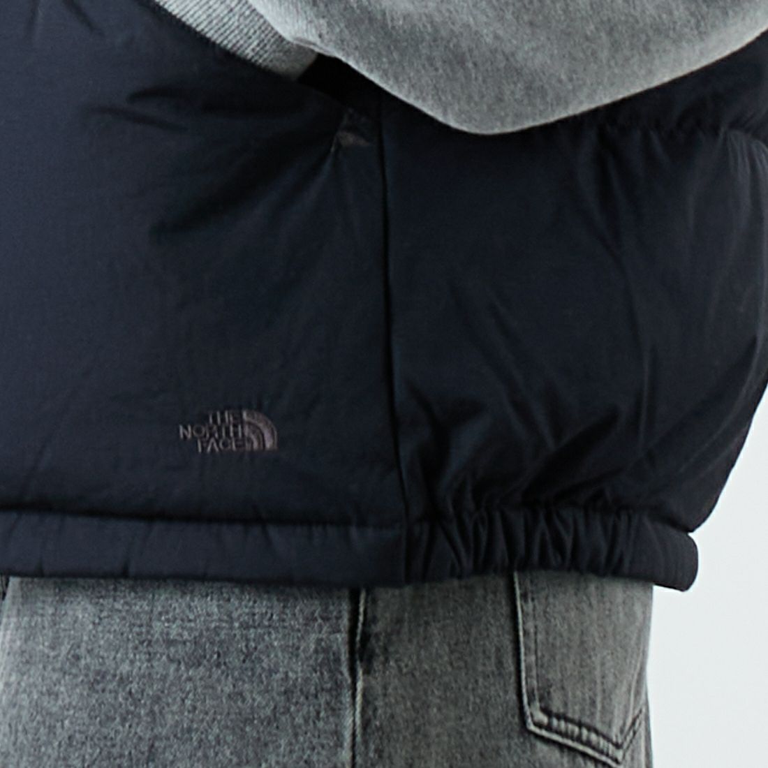 THE NORTH FACE [ザ ノースフェイス] キャンプシエラベスト [ND92530] K &&モデル身長：162cm 着用サイズ：S&&