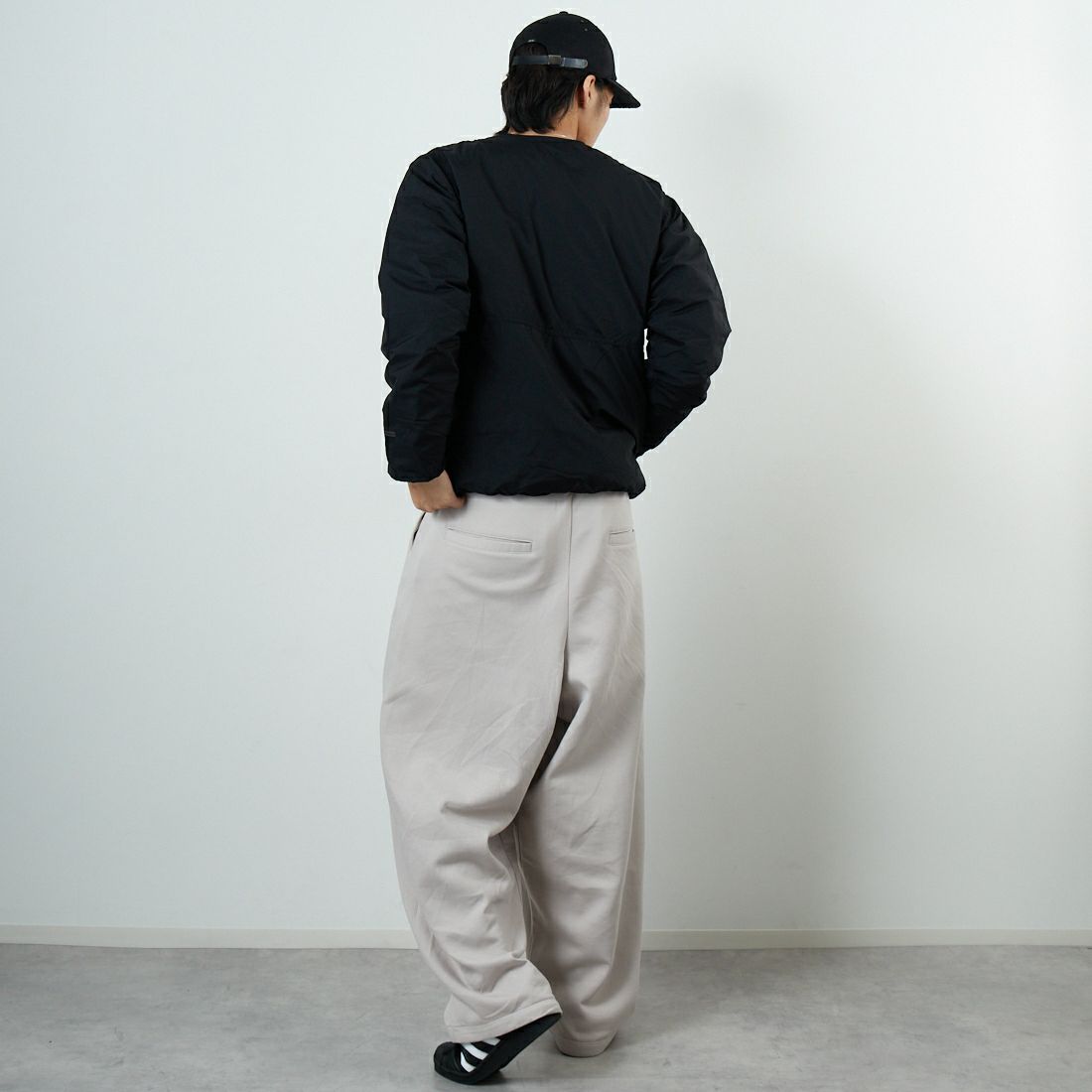 THE NORTH FACE [ザ ノースフェイス] オルタレーションゼファーシェルカーディガン [ND92561] K &&モデル身長：179cm 着用サイズ：M&&