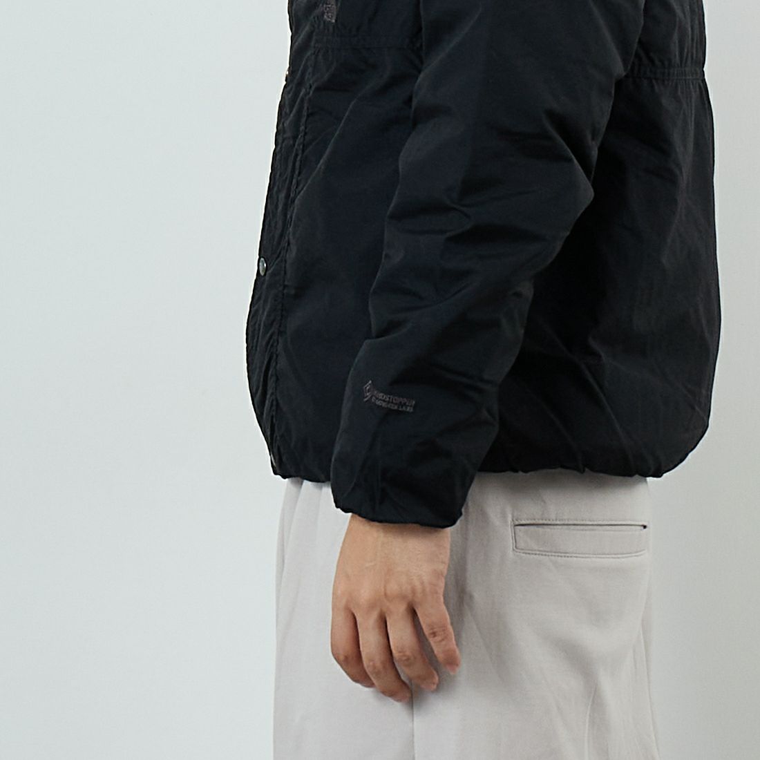 THE NORTH FACE [ザ ノースフェイス] オルタレーションゼファーシェルカーディガン [ND92561] K &&モデル身長：179cm 着用サイズ：M&&