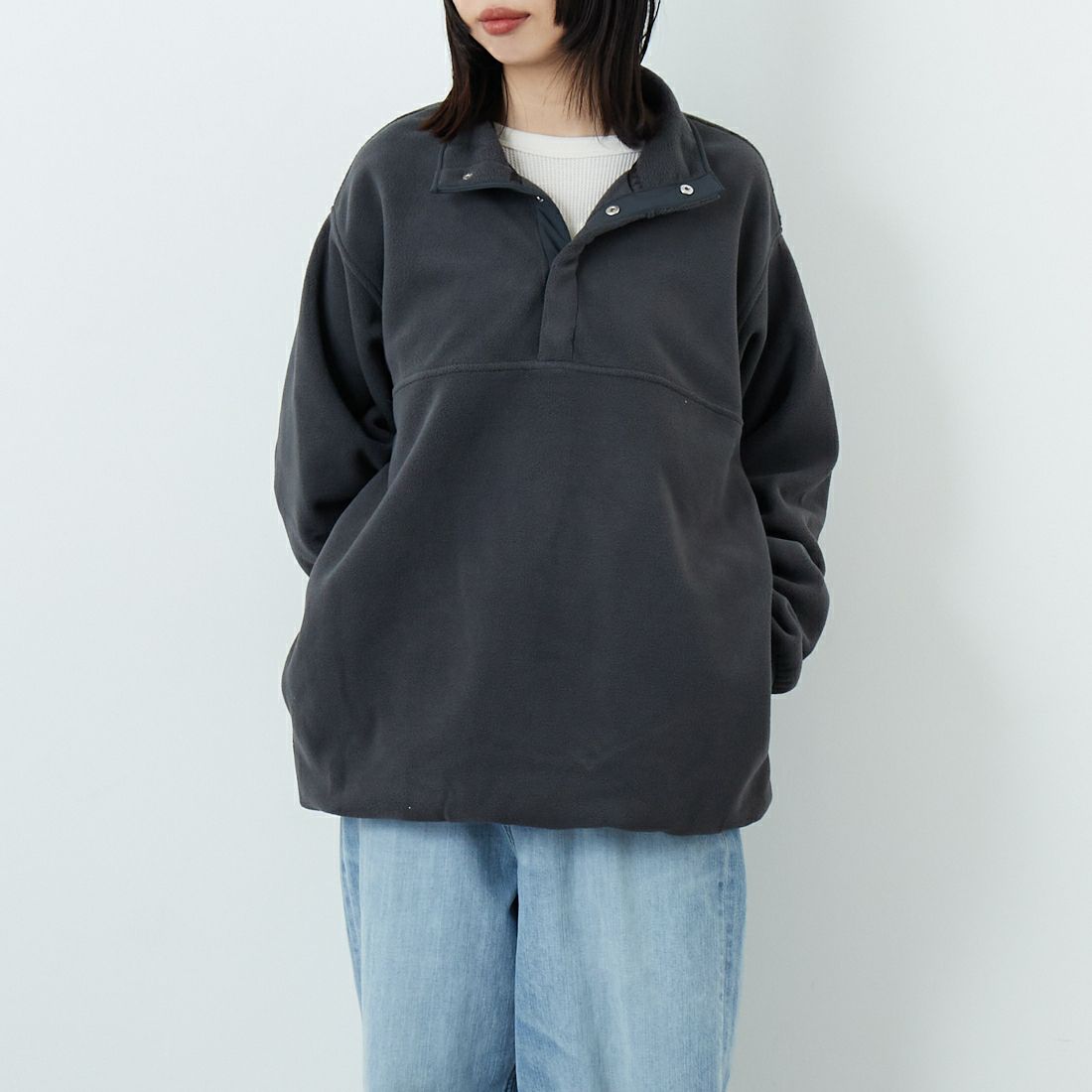 MADE BLANKS [メイドブランクス] ホリデーポーラーフリースプル