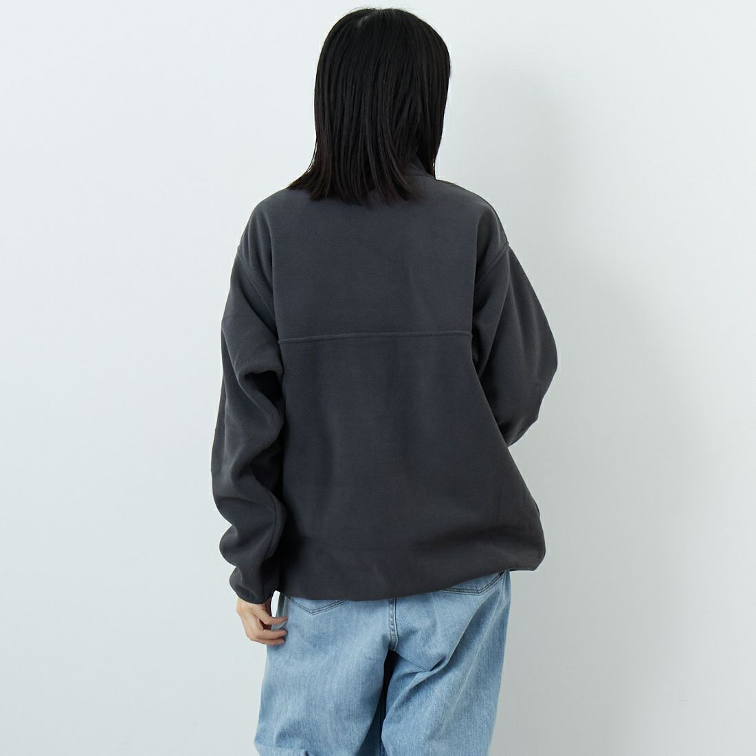 MADE BLANKS [メイドブランクス] ホリデーポーラーフリースプルオーバー [HOLIDAY-POLAR-FLEECE] BLACK