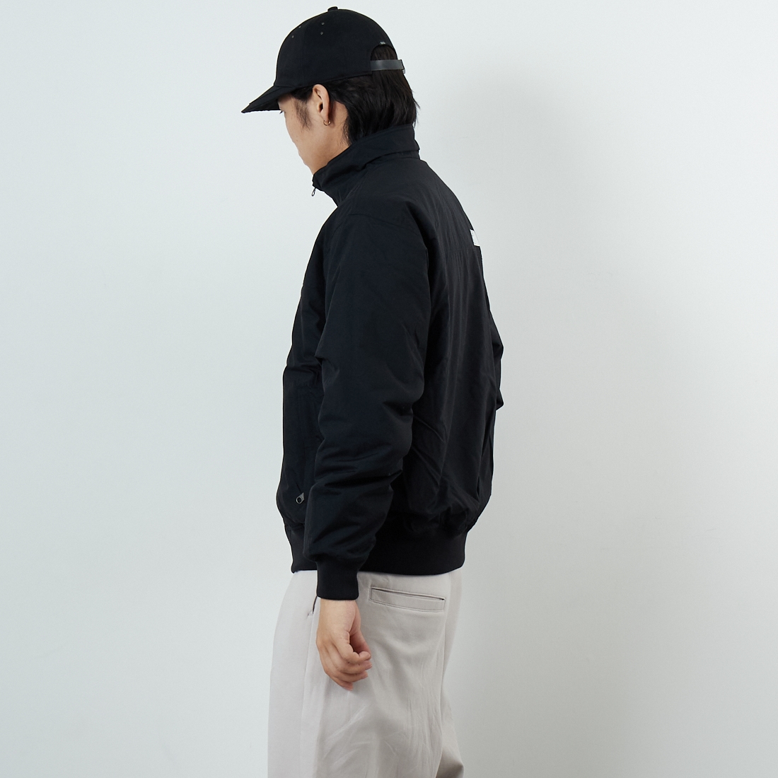 THE NORTH FACE [ザ ノースフェイス] コンパクトノマドブルゾン [NP72532] K &&モデル身長：179cm 着用サイズ：M&&
