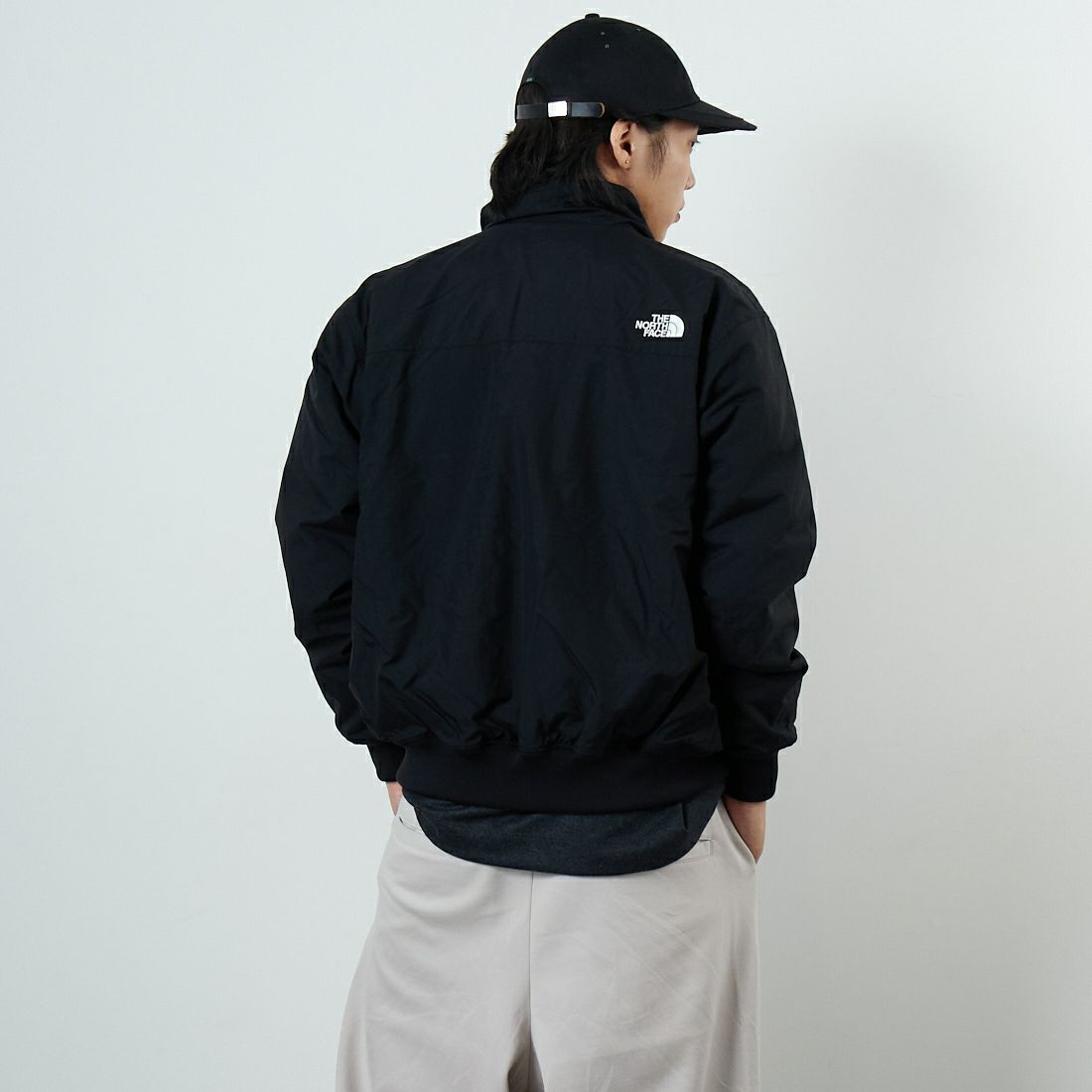 THE NORTH FACE [ザ ノースフェイス] コンパクトノマドブルゾン [NP72532] K &&モデル身長：179cm 着用サイズ：M&&
