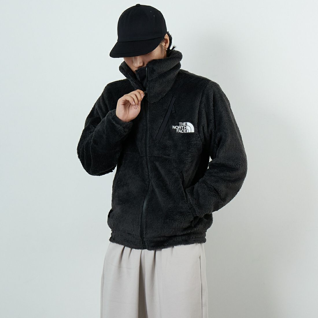 THE NORTH FACE [ザ ノースフェイス] バーサロフトジャケット [NA62550] K &&モデル身長：179cm 着用サイズ：M&&