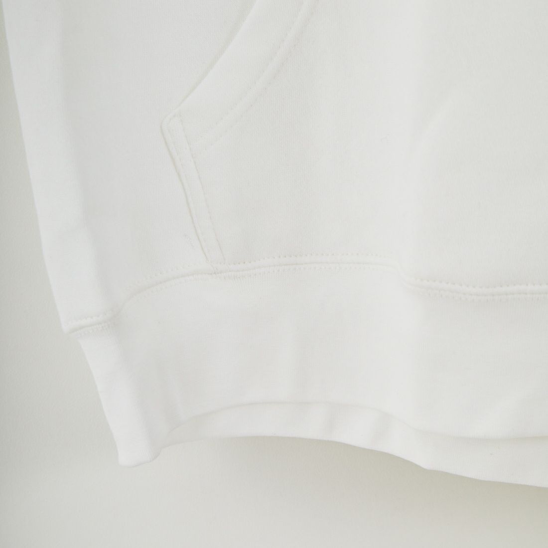 MUSIC TEE [ミュージックティー] The Rolling Stones ロックプリントプルオーバーフーディ [LEOPARD-TONGUE] WHITE