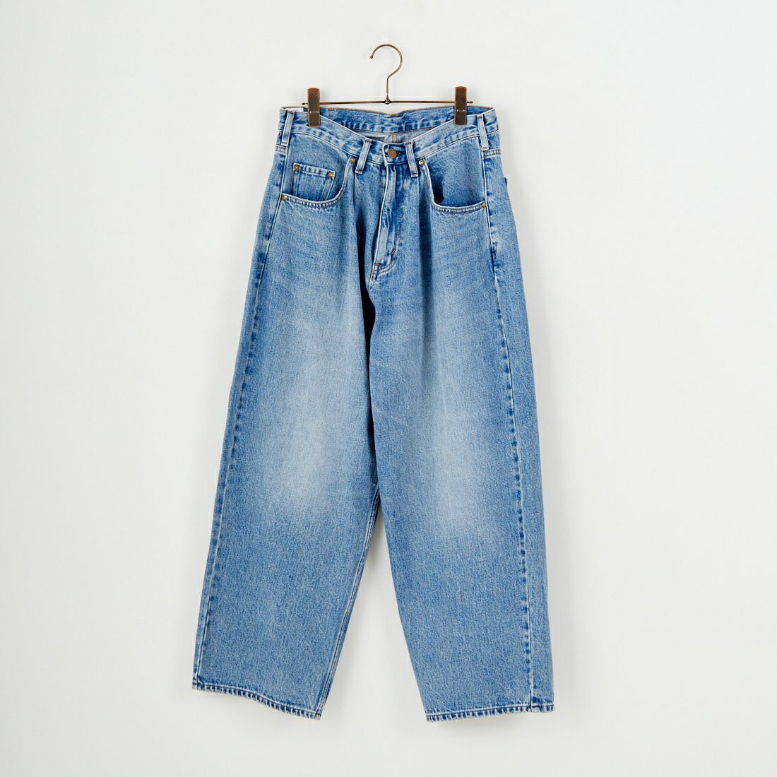 GUNG HO [ガンホー] デニムバギーパンツ [GH5S013D] LIGHT BLUE